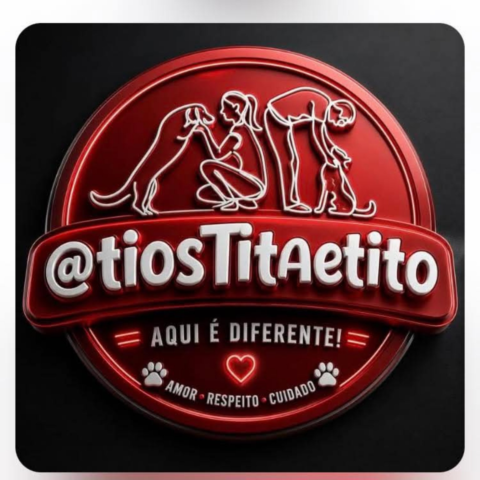 Marca original Tios Tita e Tito, Aqui é diferente